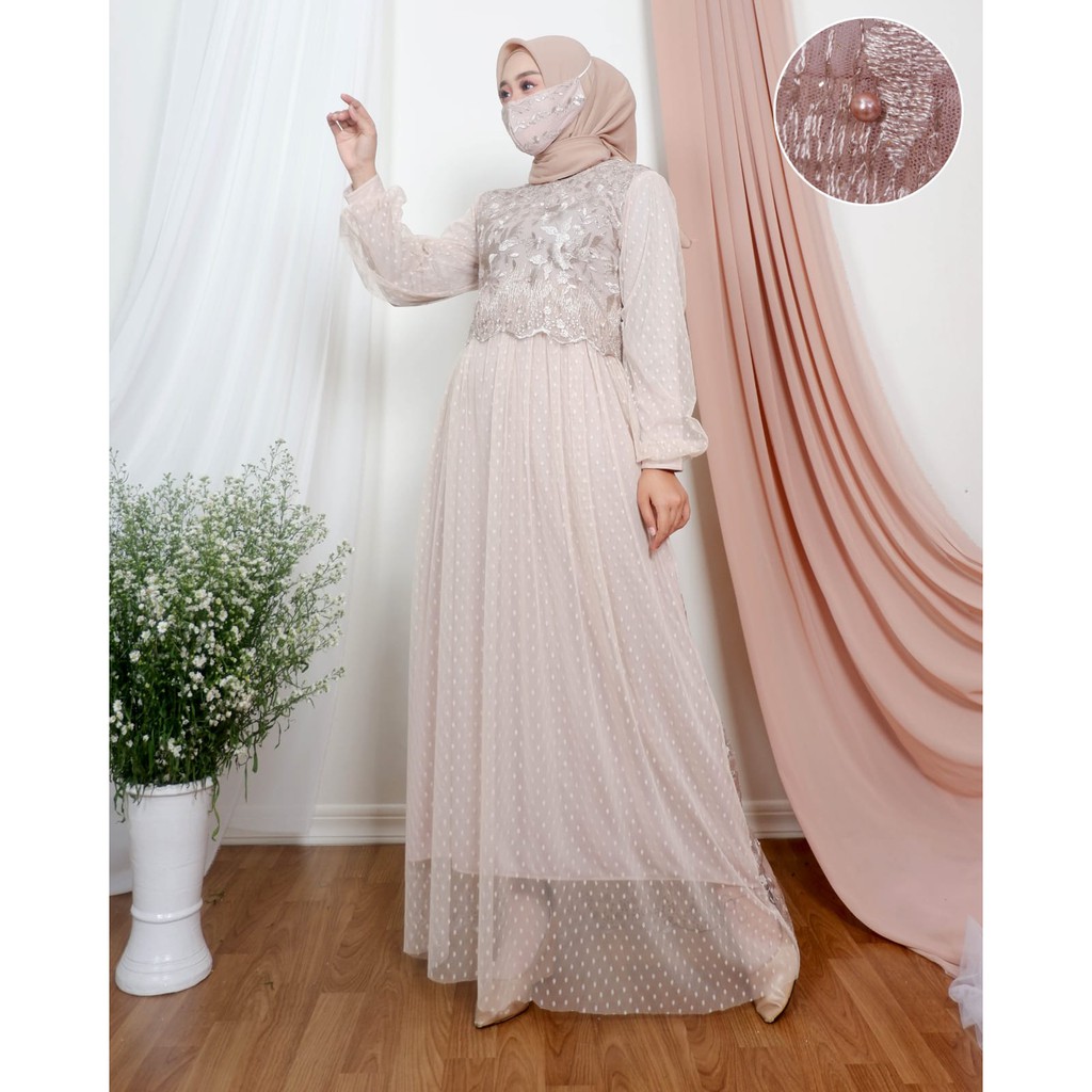 PROMO LONG GAMIS TULLE AMANDA / LONG GAMIS PESTA