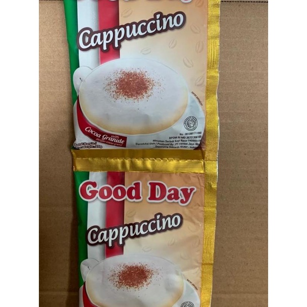 

☎ Good Day Cappucino - 1 renceng ♦