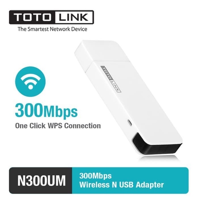 TOTO-LINK 300Mbps USB Wifi / Wireless N USB Adapter - N300UM