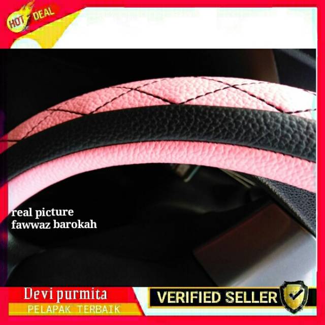 COVER SARUNG STIR SETIR STER SETER STEERING WHEEL COVER MBTECH MOBIL TOYOTA