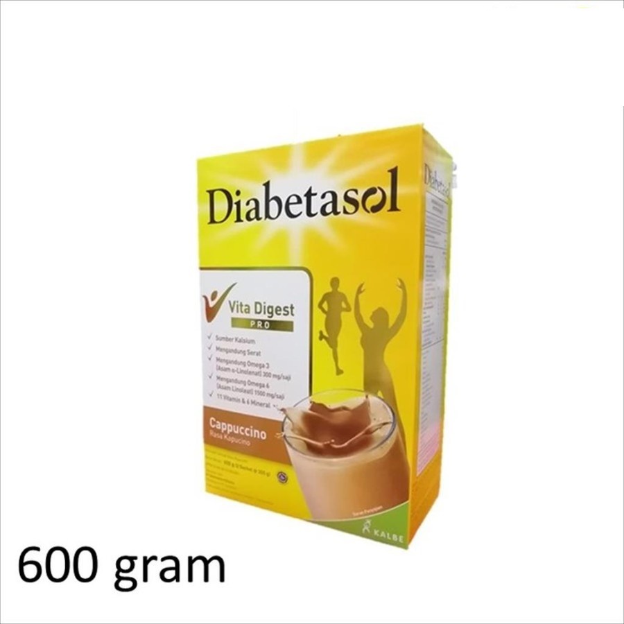 Jual Diabetasol Susu Diabetes Nutrition Diabetic Cappuccino Box G