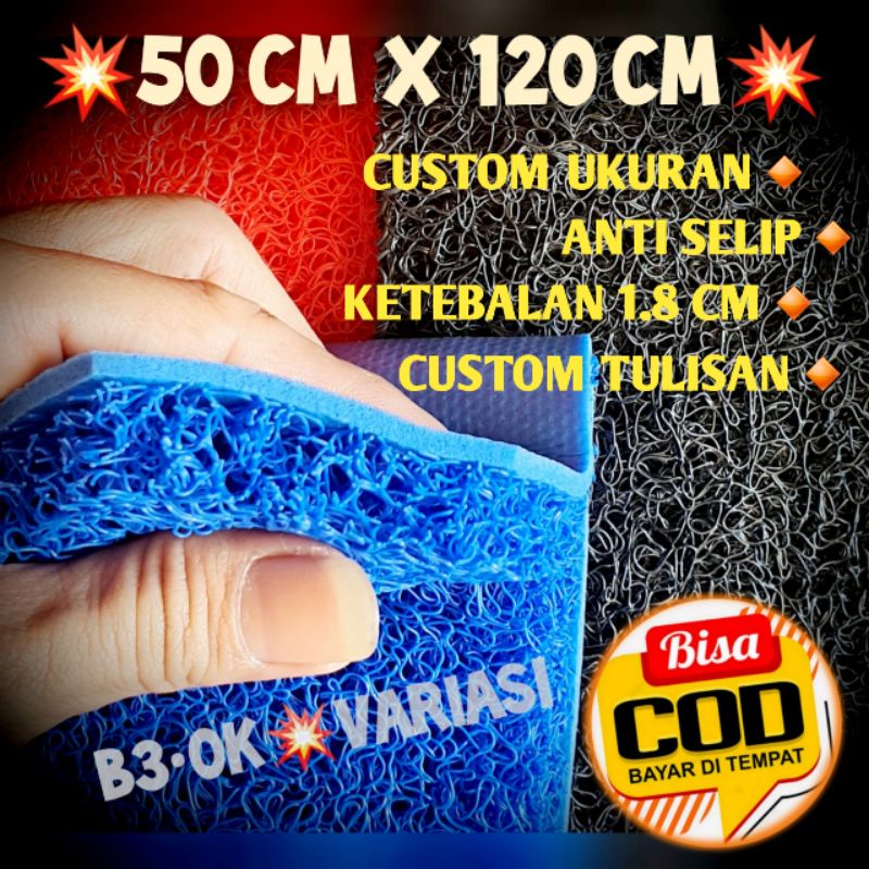 Keset Mie Bihun Anti-Selip 50 x 120 - Keset Masjid Keset PVC