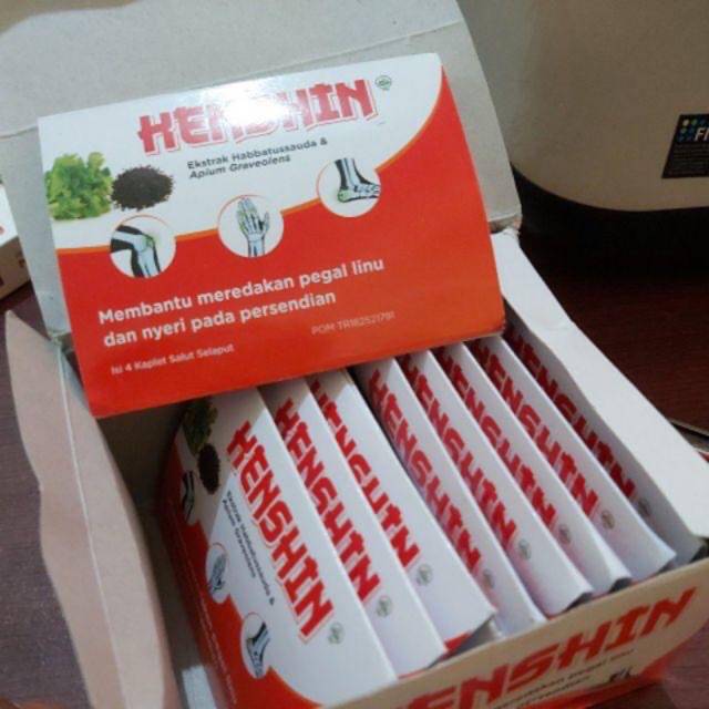

promo termurah"di jamin ori!!!1 Box KNSHIN Obat Pegel Linu, Asam Urat dan Nyeri endi