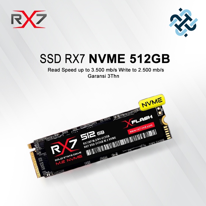 SSD NVME RX7 512GB
