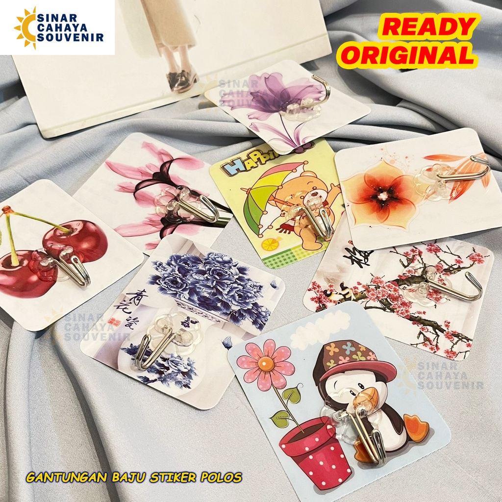 

Gantungan Baju Stiker Bergambar Lucu Unik | Tempelan Stiker Unik ACC | Souvenir Hadiah Stiker Gantungan Imut