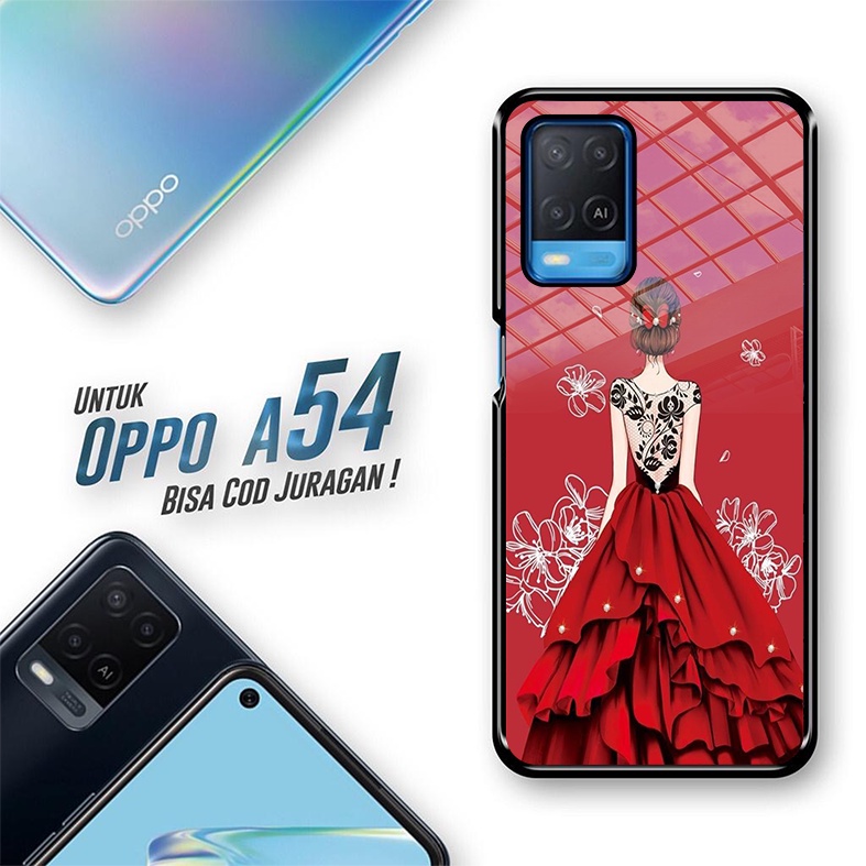 RJS Case - Case GIRL Oppo A54 - Case Terlaris - Case Termurah - Case Glossy - Casing Hp - Case Terba