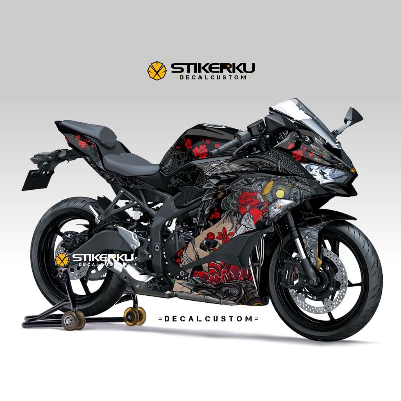 decal motor ninja ZX 25R / decal motor ninja ZX-25R / stciker motor ninja zx