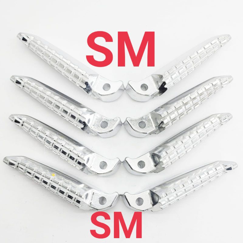 FOOTSTEP BELAKANG NMAX CHROME STEP PIJAKAN KAKI BELAKANG NMAX