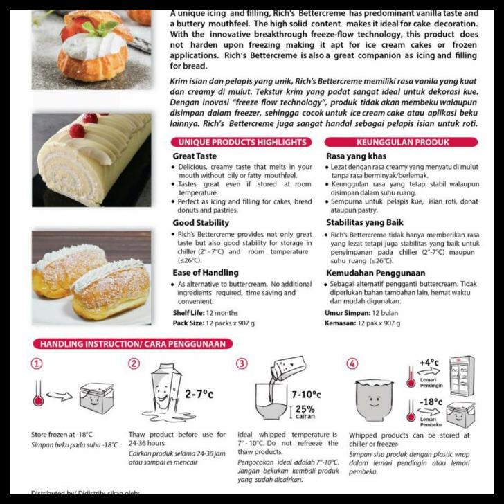 

TERBARUU!! RICHS Bettercreme Topping Whipping Cream 907 gr ( Gosend Bandung ) PROMO