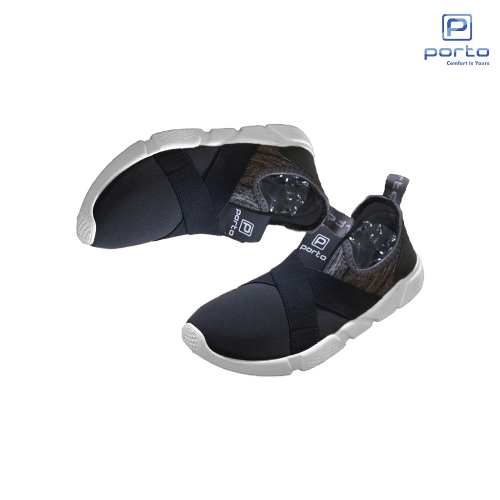 

Porto - Sepatu Olahraga Sneakers Wanita Trendy Tanpa Tali AD017L