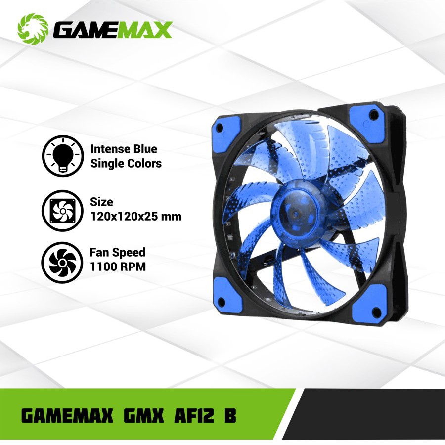 Fan Casing CPU Gamemax GMX AF12 Cooling Fan