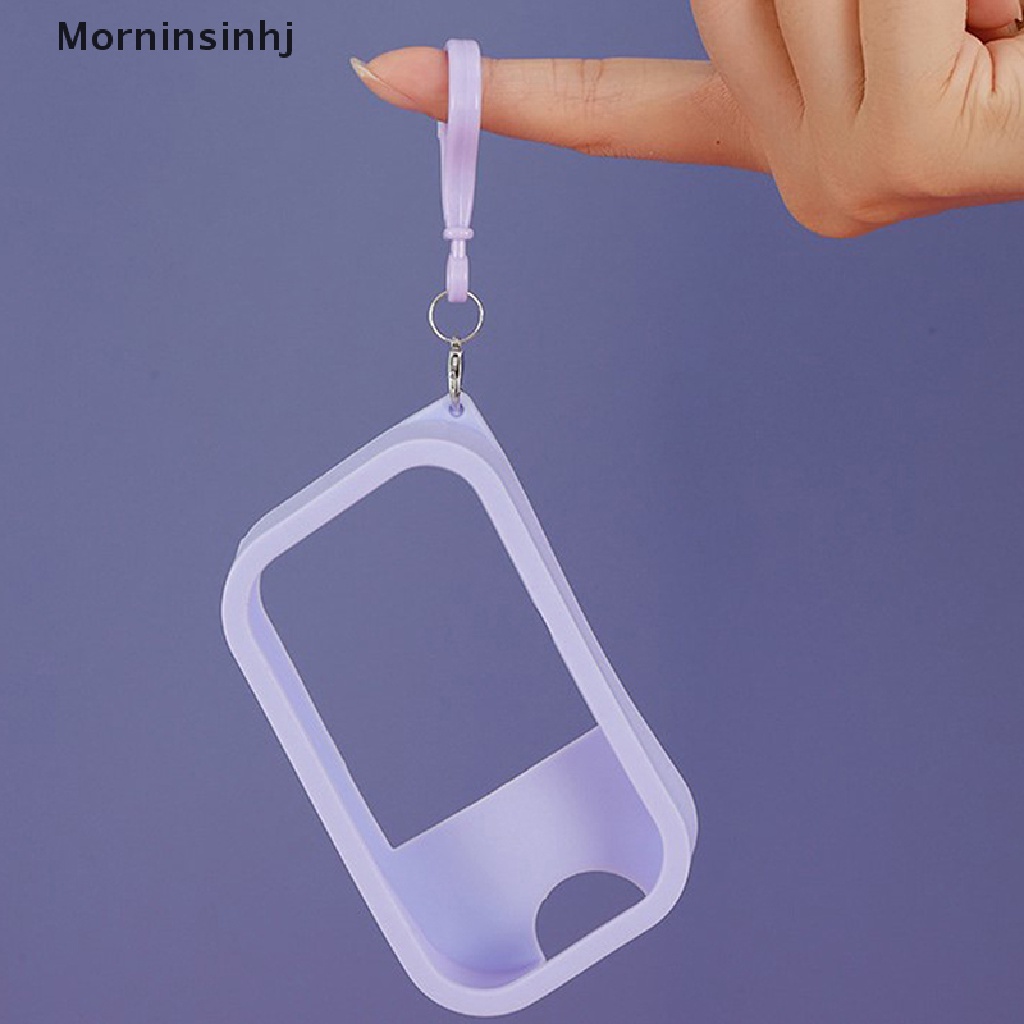 Mornin Card Spray Bottle With Silicone Sleeve Botol Terpisah Reusable Hand Sanitizer id