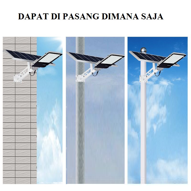 ❣️Garansi&amp;Remote❣️LAMPU JALAN SOROT 600watt 600w lampu pju solar panel 2 in 1 600w 600 watt lampu jalan led pju 600w lampu jalan lampu lalan solar cell