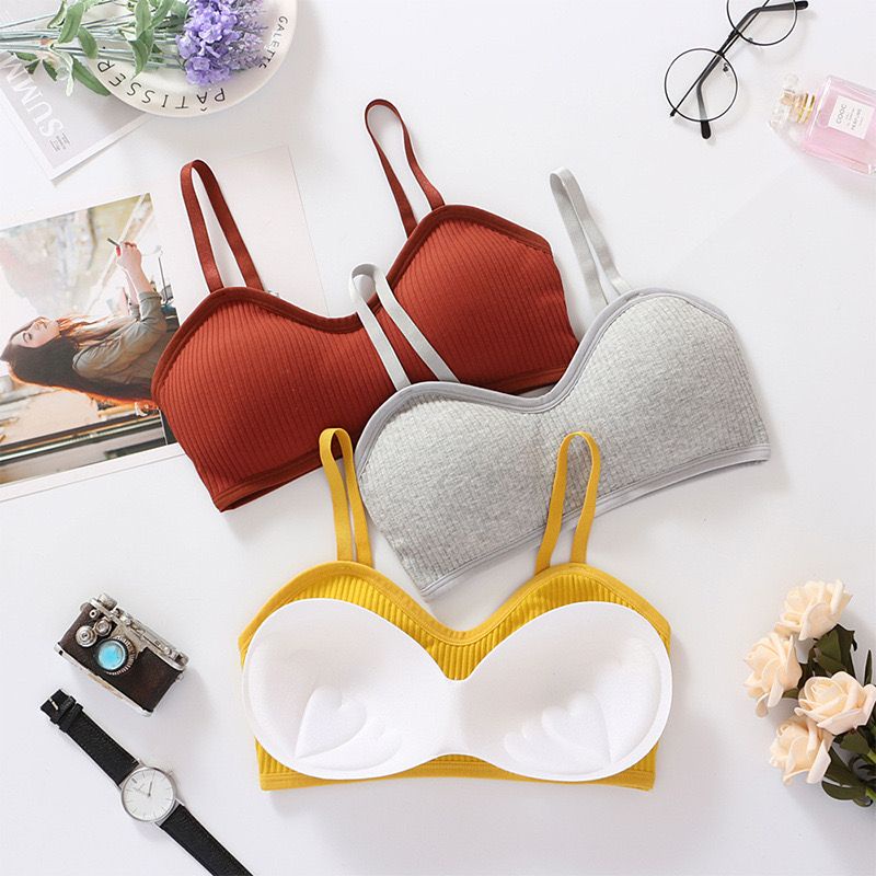 [ LINGERIE MASTER ] - (B-27) BH Bra Wanita Tanpa Kawat Pakaian Dalam bralette Push Up Elastis Sexy sport bra BH-3