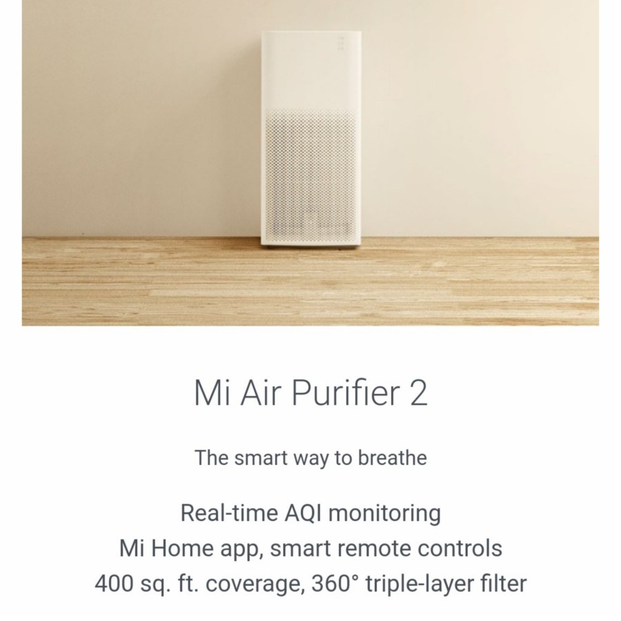 Mi Air Purifier 4 Compact / 3C /  Air purifier Pro