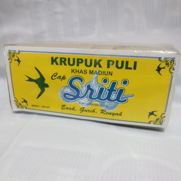 

TERBARU Krupuk Puli / Gendar Sriti khas Madiun