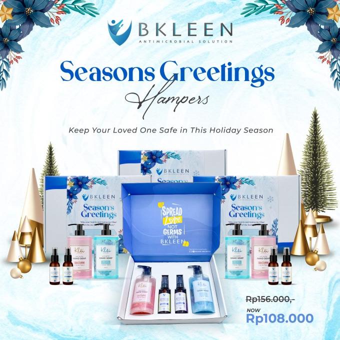 

Paket Hampers Gift Kado Bkleen Sabun Cuci Tangan Dan Handsanitizer .