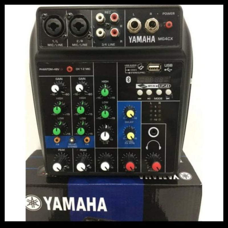 Mixer Audio Yamaha MG4CX Grade A 4 channel 2 mono 2 streo