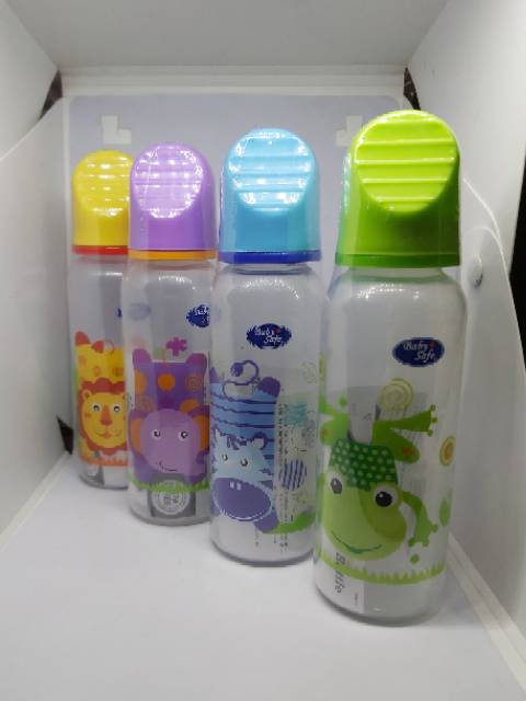 Botol Susu Baby Safe 250ml JS004 / Botol Susu Karakter