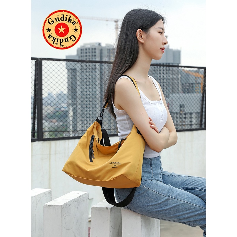 Tas GUDIKA 66106 TERBARU - Tas Unisex Pria Wanita Tahan Air - HandBag - Tas Bahu Selempang - Tas Tangan - Bahan Nylon Waterproof