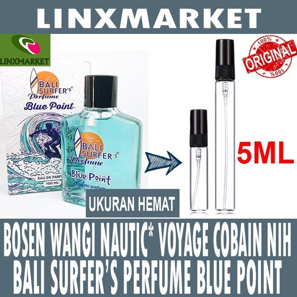 BOSEN SAMA WANGI NAUTICA VOYAGE YANG INI LEBIH TAHAN LAMA BALI SURFERS / SURFER'S PERFUME BLUE POINT