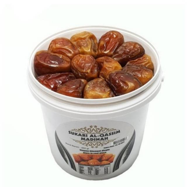 Kurma Sukari Al Qassim Bucket Pack 850gram Dates Sukkari Kemasan Ember 850 Gram Shopee Indonesia 8563