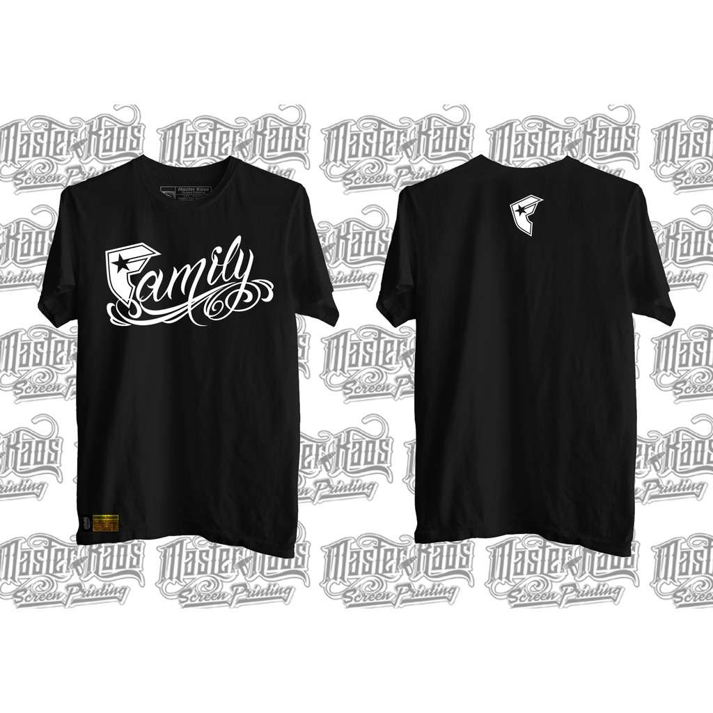 Kaos Distro Original Lengan Pendek Famous Family Stars And Straps T-Shirt Travis Barker