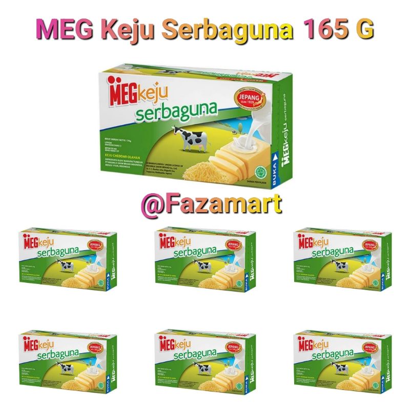 

MEG Keju Cheddar Serbaguna 165G