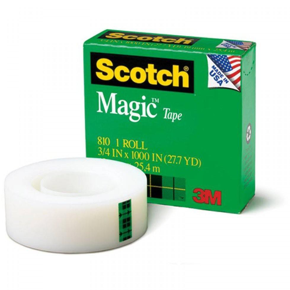 

nL5Code 3M Scotch Magic Tape 810 Ukuran 18 mm X 36 Yd(T4U2) (Kekinian)