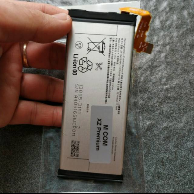 BATERAI SONY XPERIA XZ PREMIUM G8142 G8141 LIS1642ERPC ORIGINAL