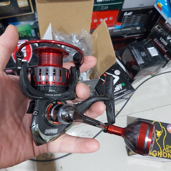 Rel Rell Pancing Daido Daimos Pro 4000 Power Handel Body Carbon Gulungan Pancing Katrol Pancing