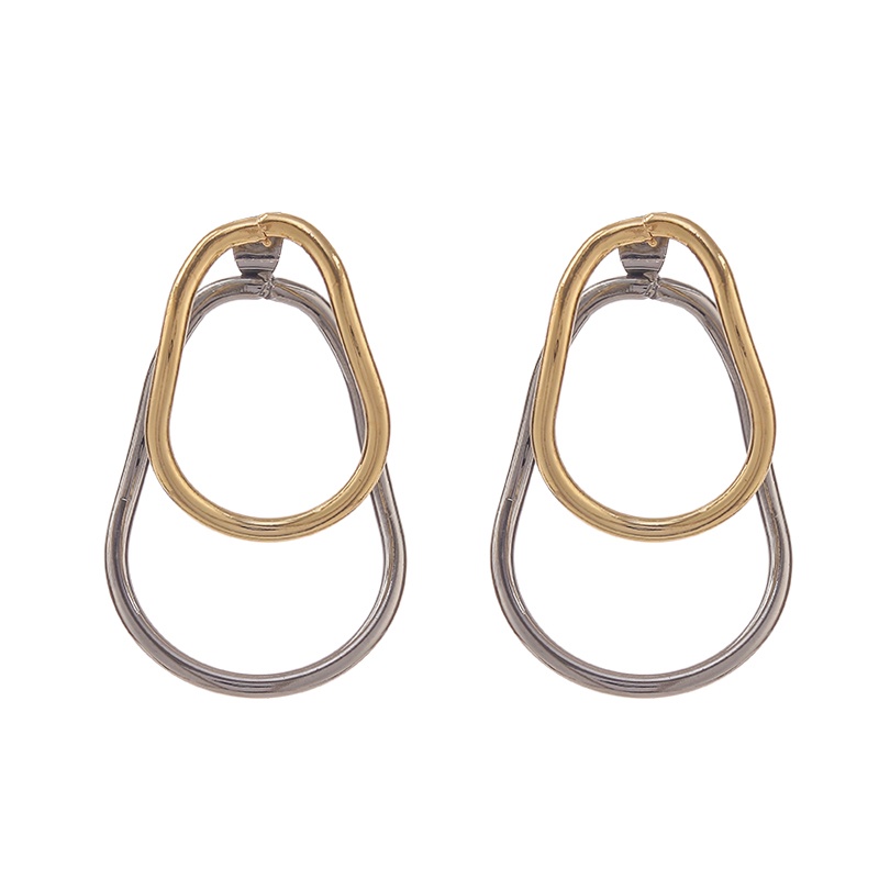 Anting Hoop Geometris Untuk Aksesoris