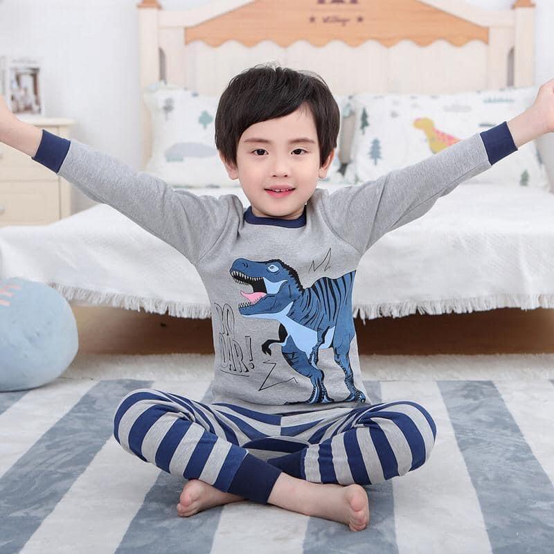 dealshop BAJU TIDUR ANAK LENGAN PANJANG UNTUK 1-10 TAHUN/STELAN ANAK LAKI LAKI/STELAN ANAK PEREMPUAN/STELAN ANAK/PIYAMA ANAK