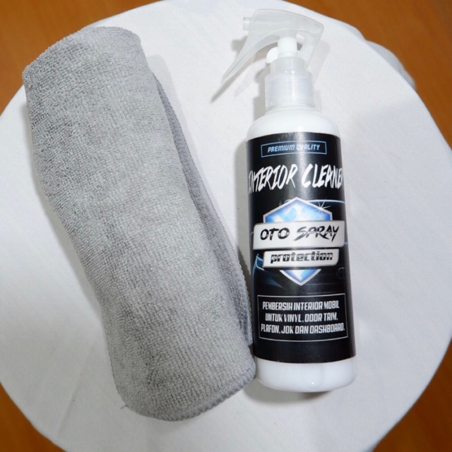 Paket interior cleaner + microfiber , interior cleaner
