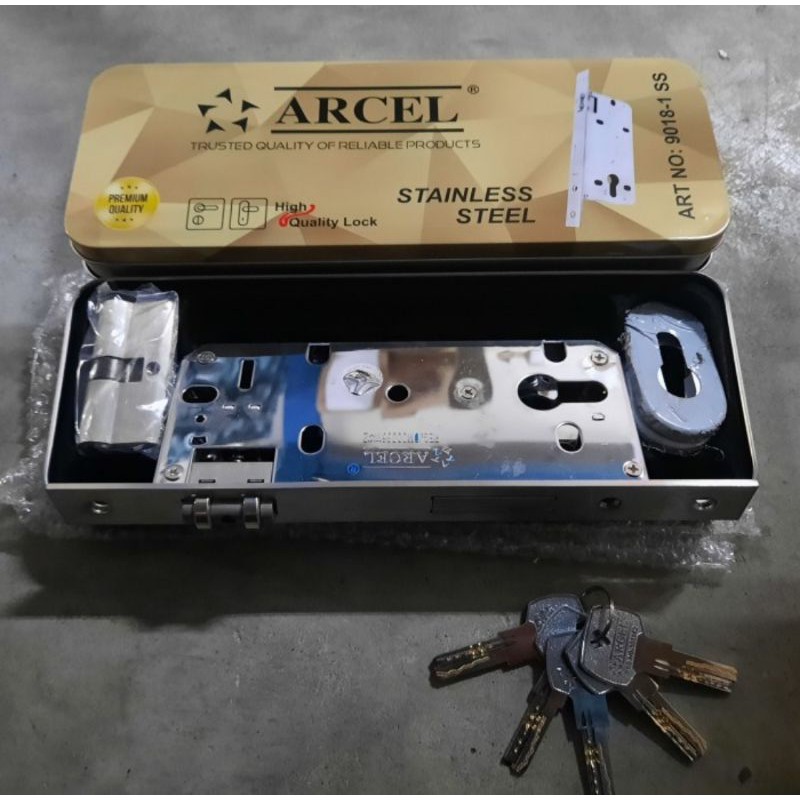 Body Kunci Pelor Pintu Heavy Duty Arcel