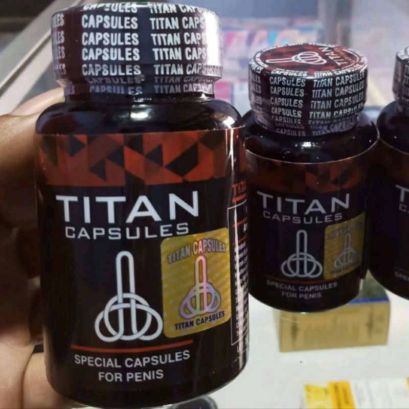 TITAN KAPSUL ASLI 100% ORIGINAL RUSIA OBAT PEMBESAR ALAT VITAL KELAMIN PRIA OBAT KUAT