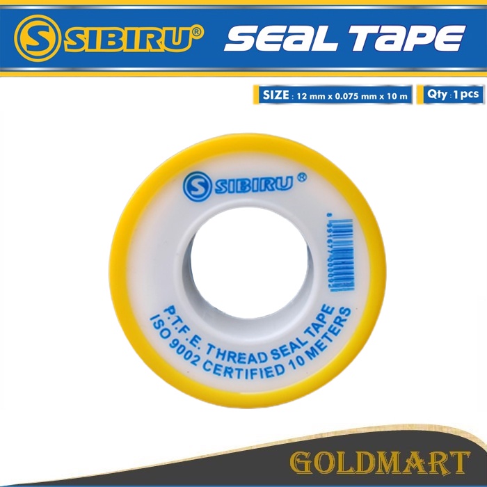 Seal Tape Sibiru 12 mm 10 meter Isolasi Kran, Keran