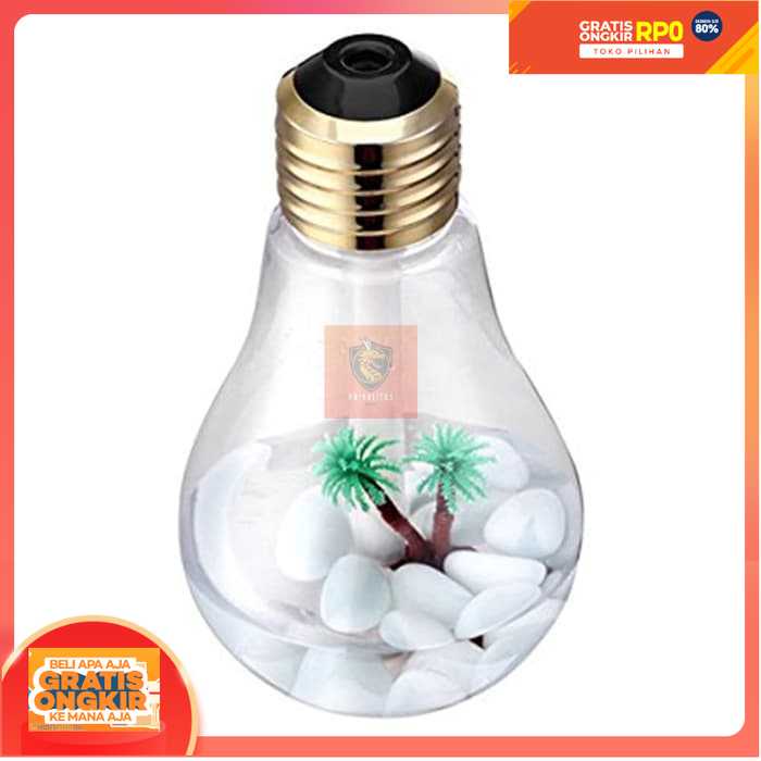 Bulb Lamp Humidifier Pelembap Udara