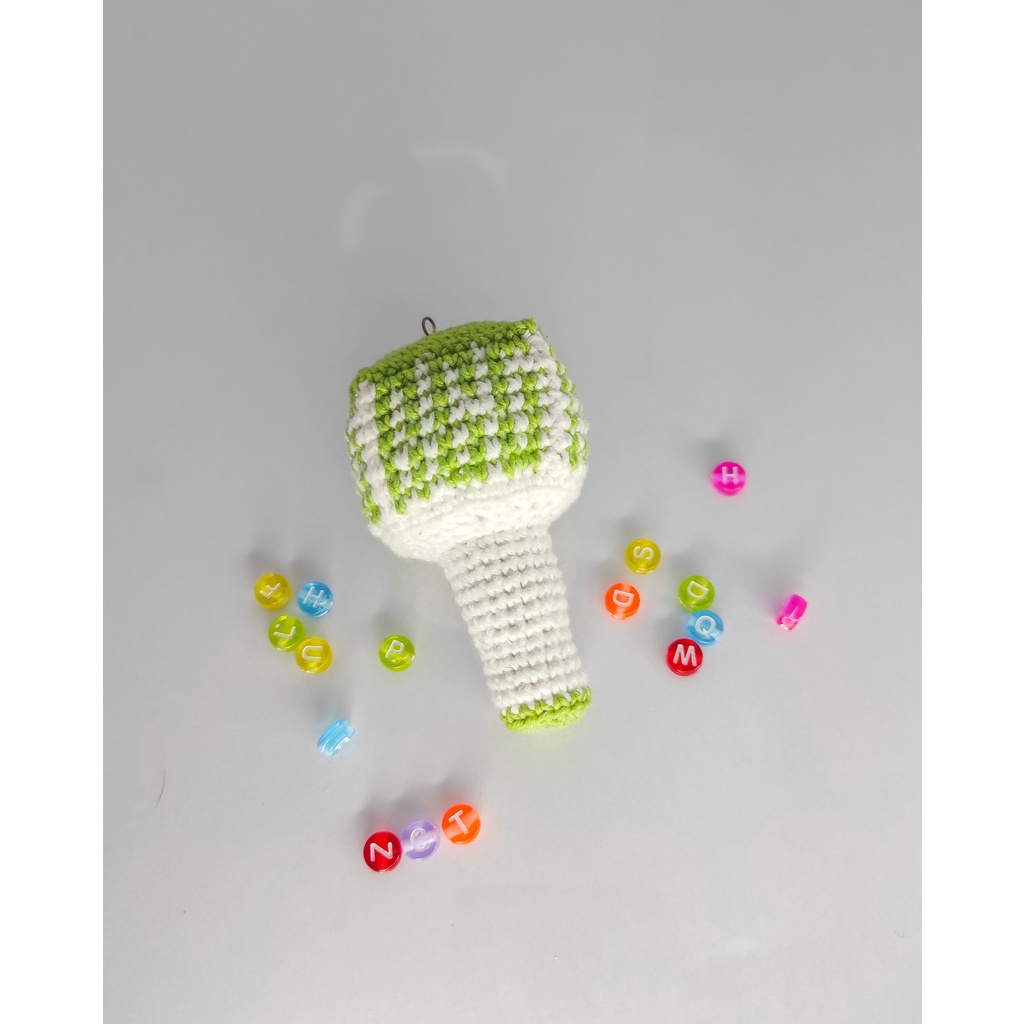 KPOP keychain lightstick NCT mini amigurumi/crochet
