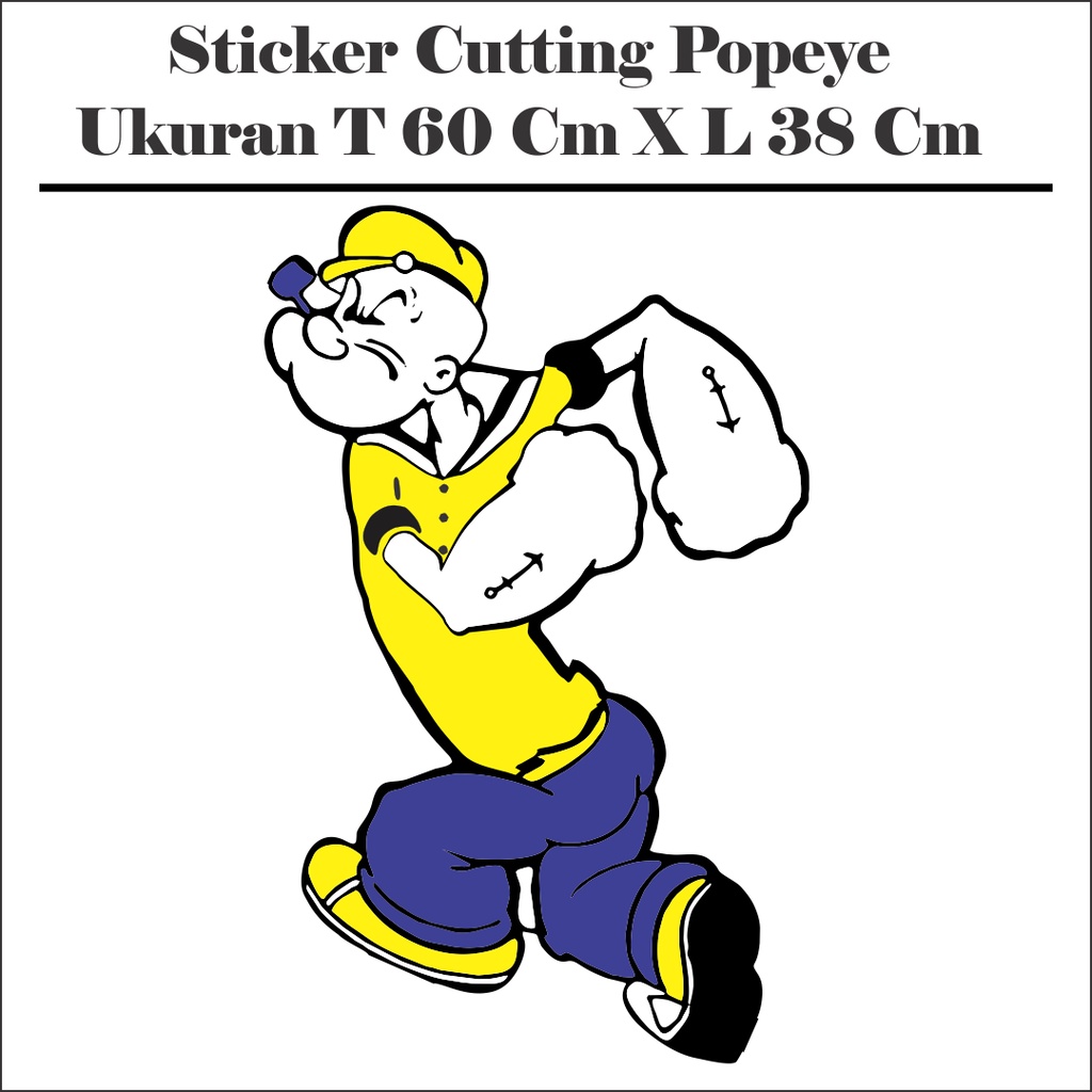 sticker cutting mobil/truk/ dinding karakter wallpaper