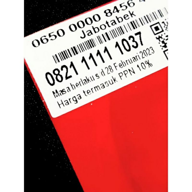 Nomor Cantik Simpati Hexa 111111