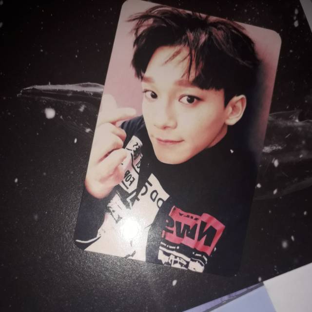 Photocard exo's chen sing for you