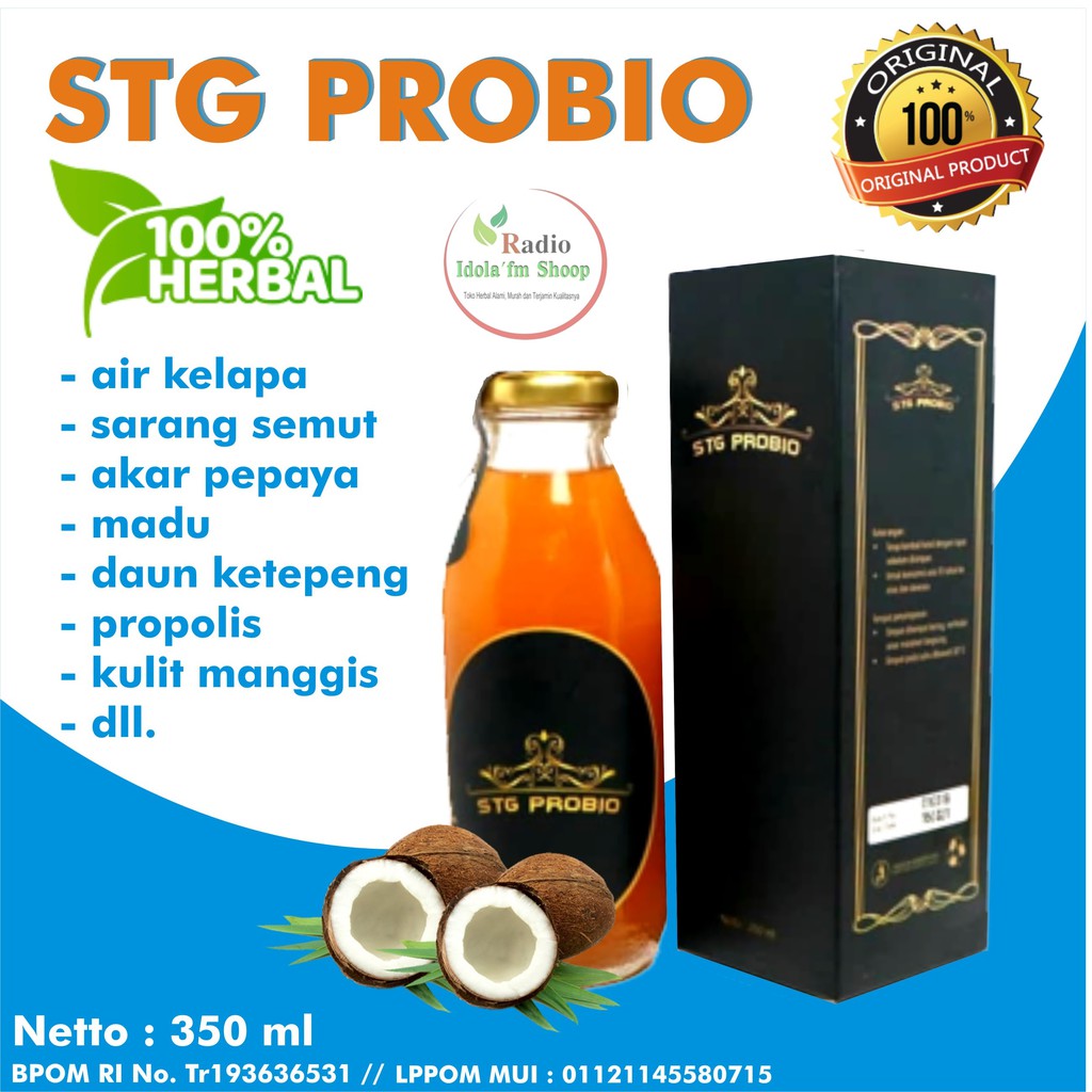 

STG PROBIO HERBAL l STG PRO BIO ORIGINAL ASLI 100%