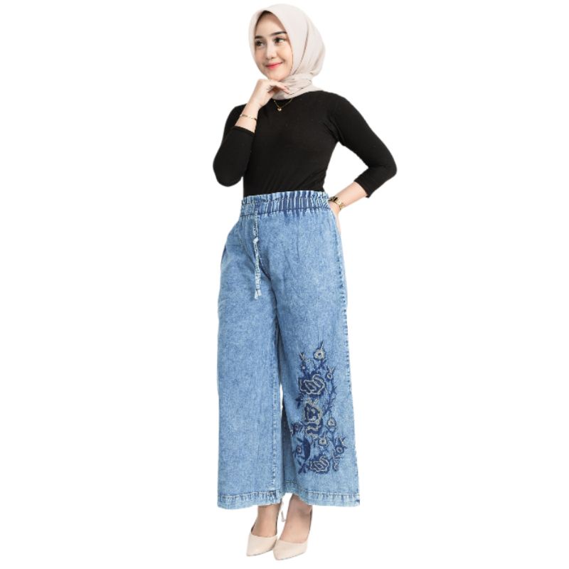 Toball - Kulot Jeans Jumbo Variasi Bordir Muat BB 40-65kg