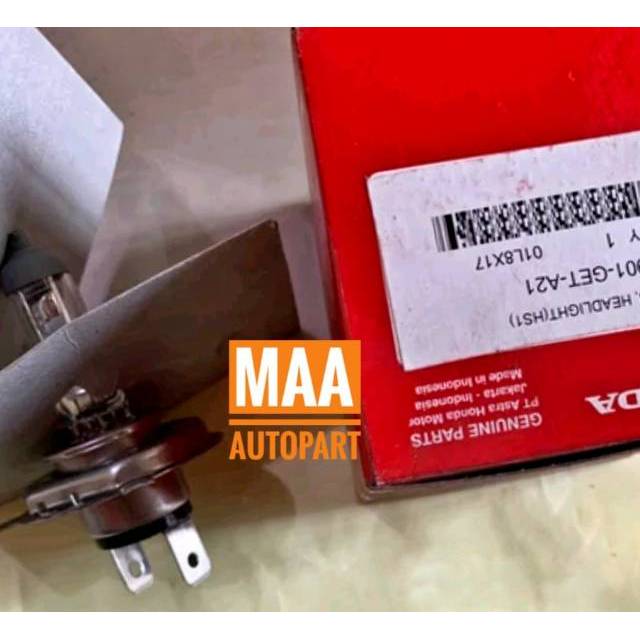 Dop Bohlam Bola Lampu Depan Bulb Headlight HS1 CBR150R CBR 150R CBU K45A Old NonLed 34901GETA21 Asli