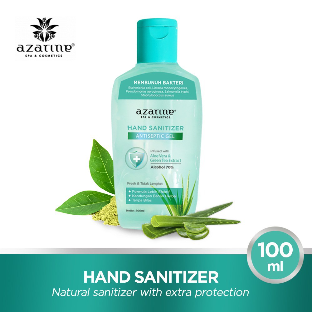 Azarine Hydrashoothe Hand Sanitizer Moisturizing Gel 100ml