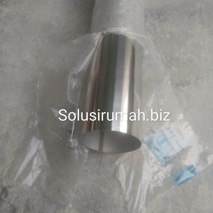 PIPA SS 4 IN 100MM STAINLESS 50CM BULAT PER 0.5M 100 MM 50 CM STAINLESS