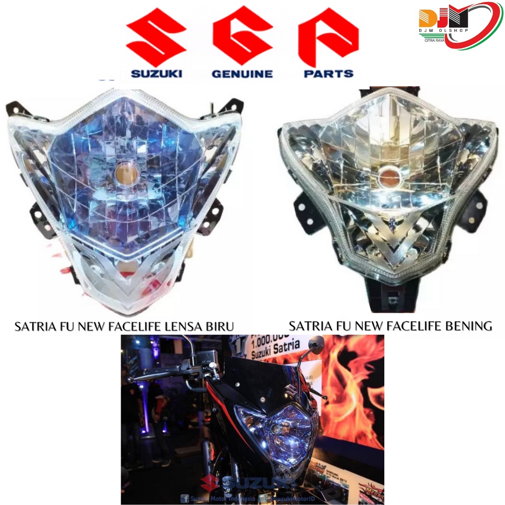 Reflektor Lampu Depan Head Lamp Unit SATRIA FU NEW  2013-2015 (35121)