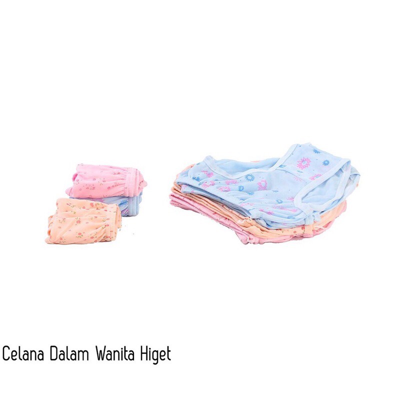 Celana Dalam Wanita CD Wanita Jumbo Higet XL XXL/3L XXXL/4L XXXXL/5L CD OBRAL TERMURAH Bahan Katun