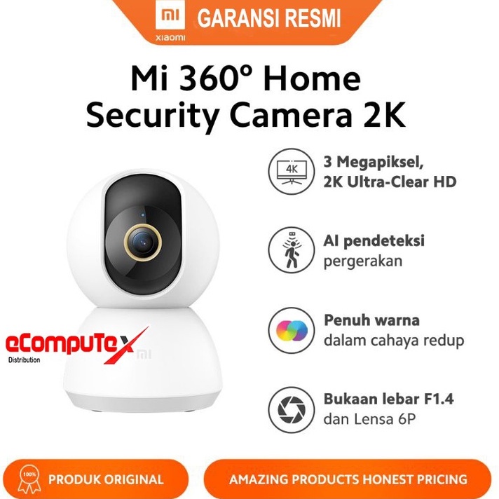 CAMERA XIAOMI MI 360 HOME SECURITY 2K CCTV